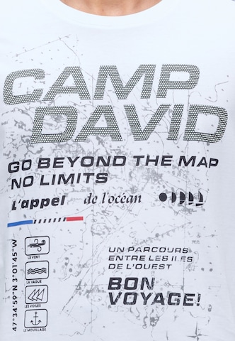 CAMP DAVID Shirt 'French Coast I' in White