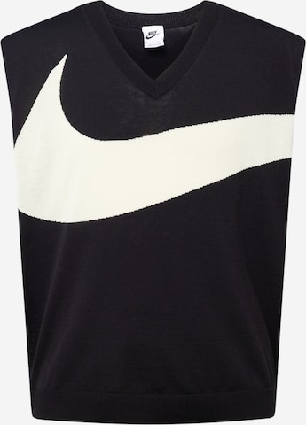Nike Sportswear - Camiseta sin mangas en negro: frente