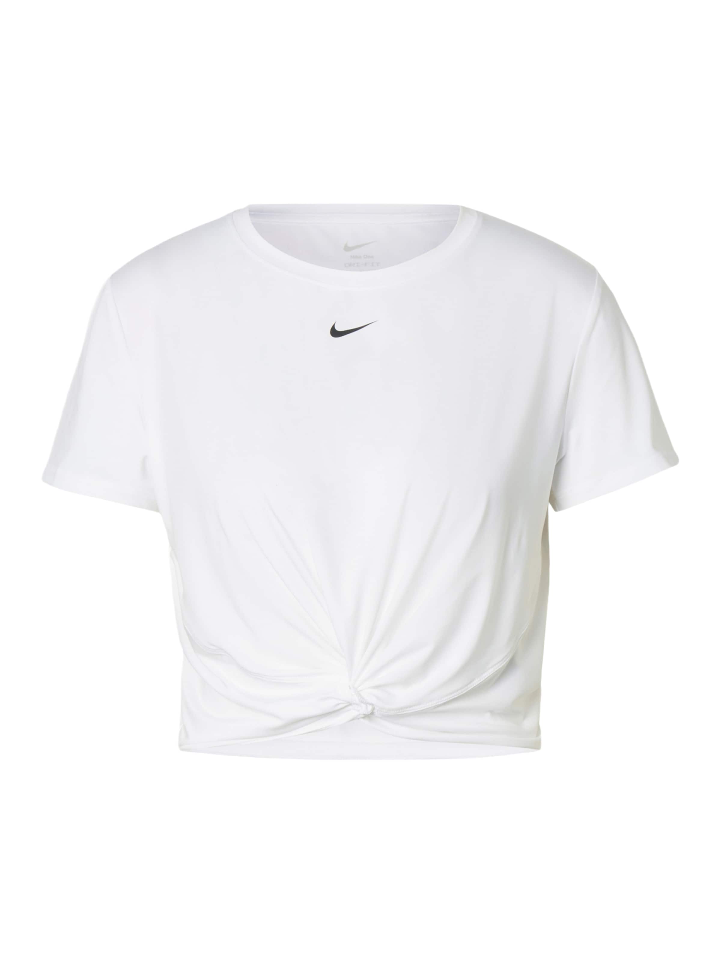 NIKE Funkčné tričko 'ONE CLASSIC' - Biela: predná strana