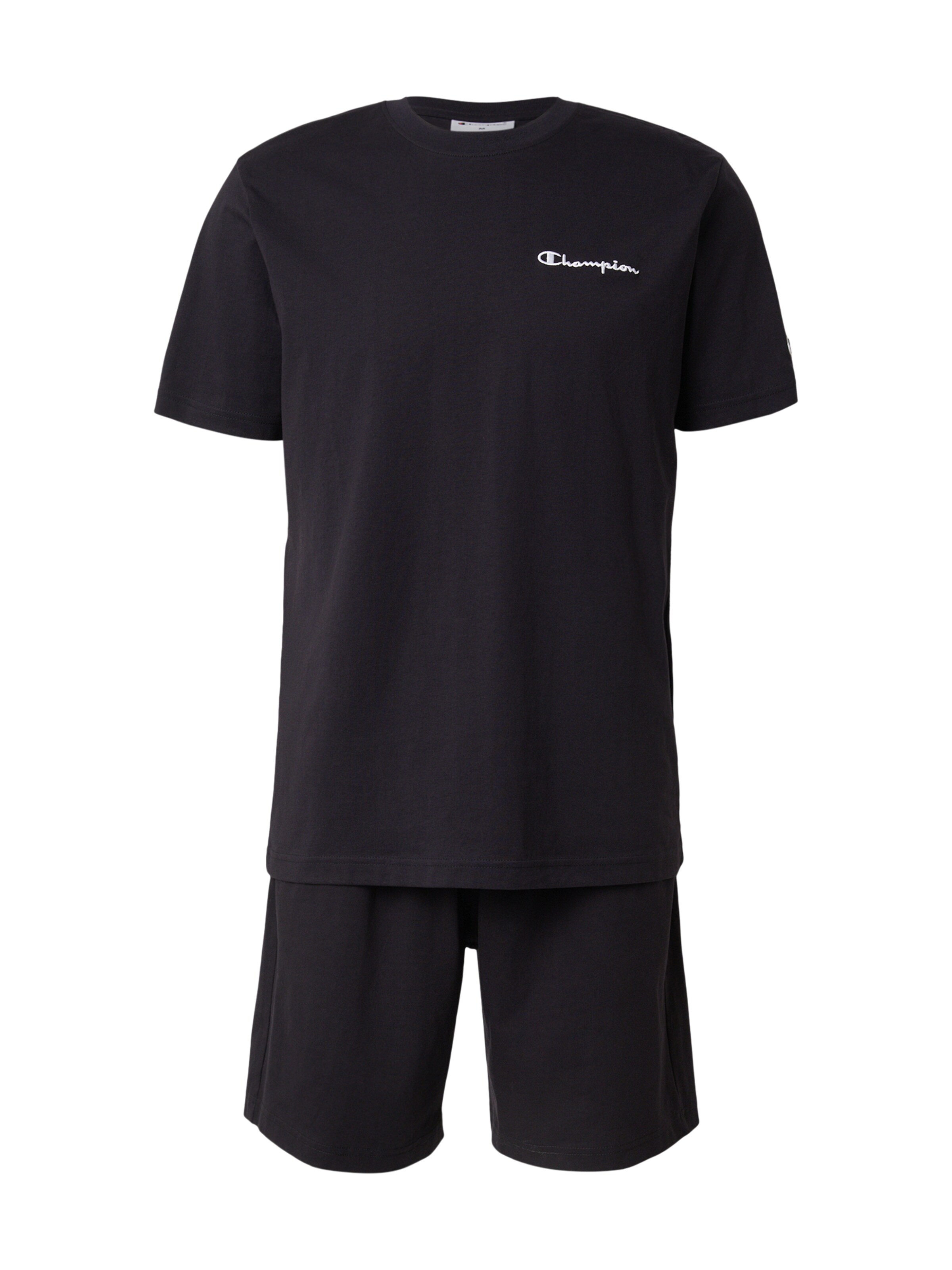 melns Champion Authentic Athletic Apparel Treniņtērps: no priekšpuses