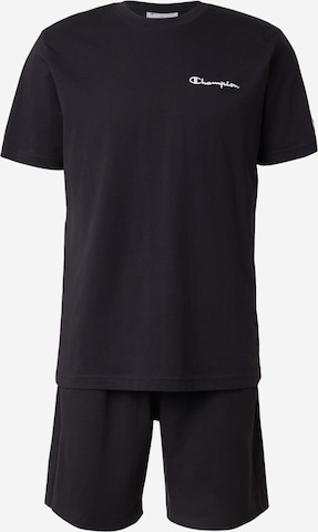 melns Champion Authentic Athletic Apparel Treniņtērps: no priekšpuses