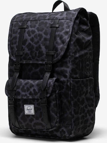 Herschel Rugzak 'Little America™ Mid' in Zwart: voorkant