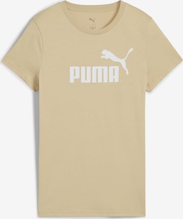 PUMA Performance Shirt 'Ess No. 1' in Beige: front