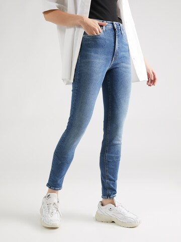 Calvin Klein Jeans - Skinny Calças de ganga 'HIGH RISE SKINNY' em azul: frente