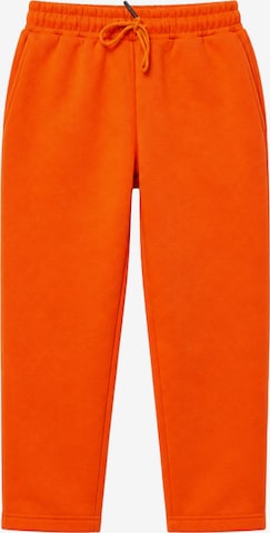 LOUIS LECLER Slimfit Broek 'Lucien' in Oranje: voorkant