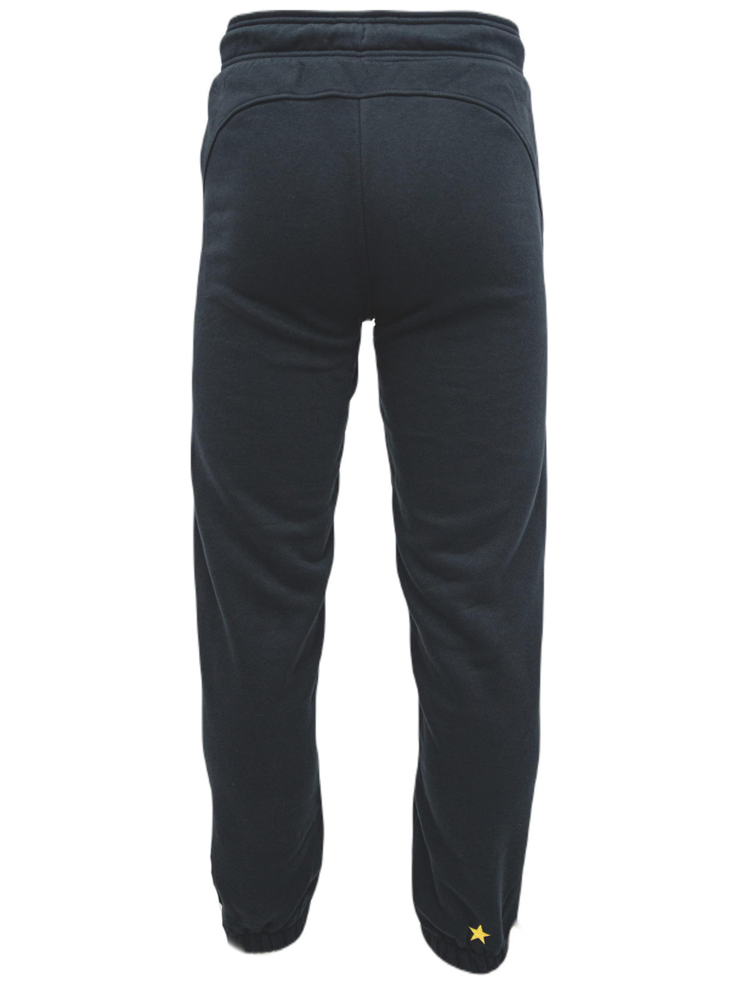 CONVERSE - regular Pantalón deportivo 'Converse Embroided' en negro