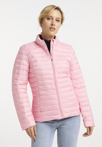 Usha Between-Season Jacket in Pink: front