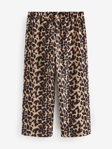 Wide leg Pantaloni de la Next pe maro
