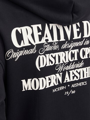 JACK & JONES Sweatshirt 'JORRoxbury' in Schwarz