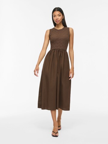 VILA - Vestido 'VICarla' en marrón: frente