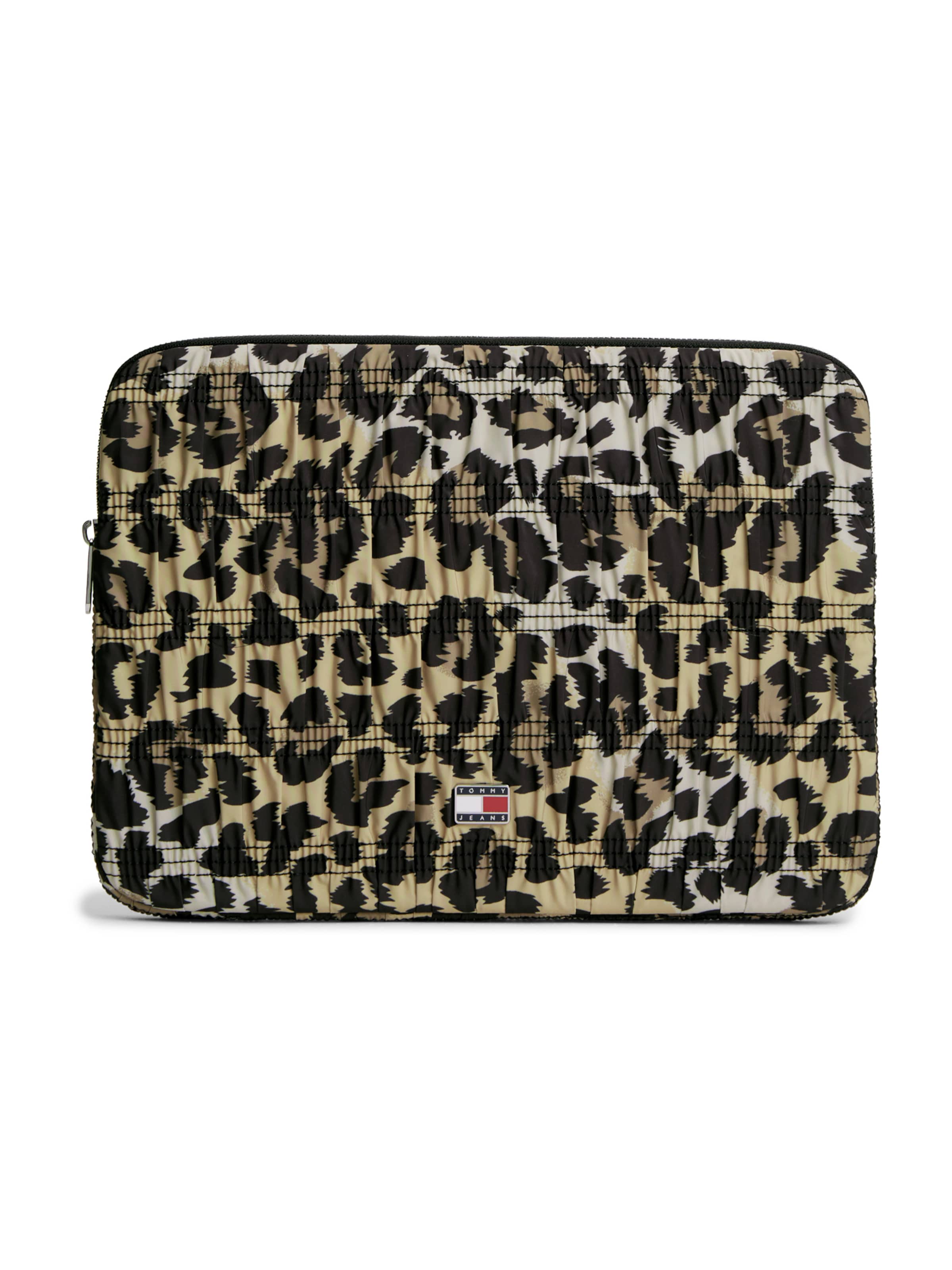 Geantă laptop de la Tommy Jeans pe maro: față