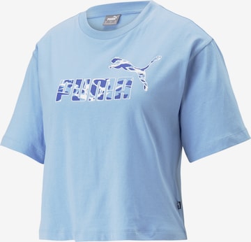 PUMA Shirt 'Summer Splash' in Blue: front