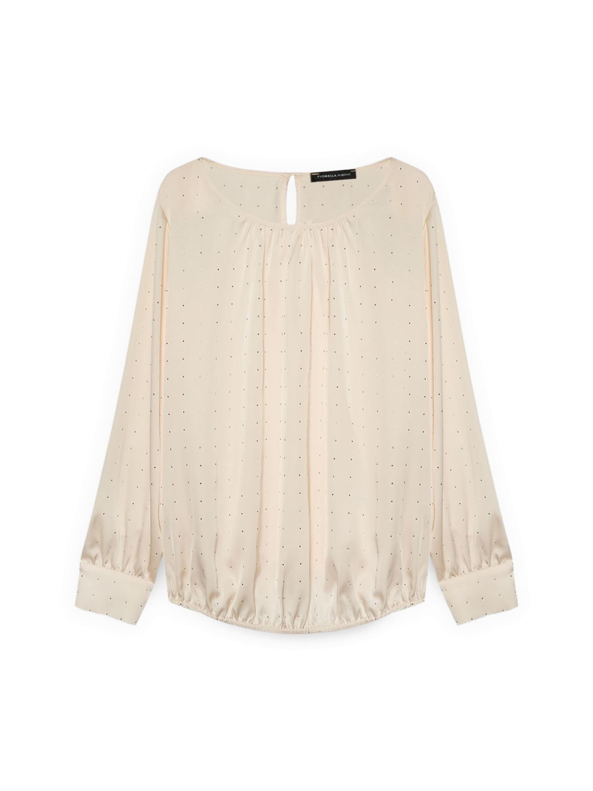 Fiorella Rubino Bluse‌‌ in Weiß: Vorderseite