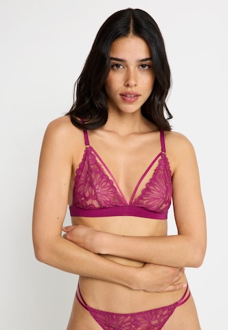 Triangolo Reggiseno di LSCN by LASCANA in lilla: frontale