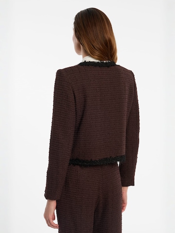 Ana Alcazar Between-season jacket 'Enanoris' in Brown