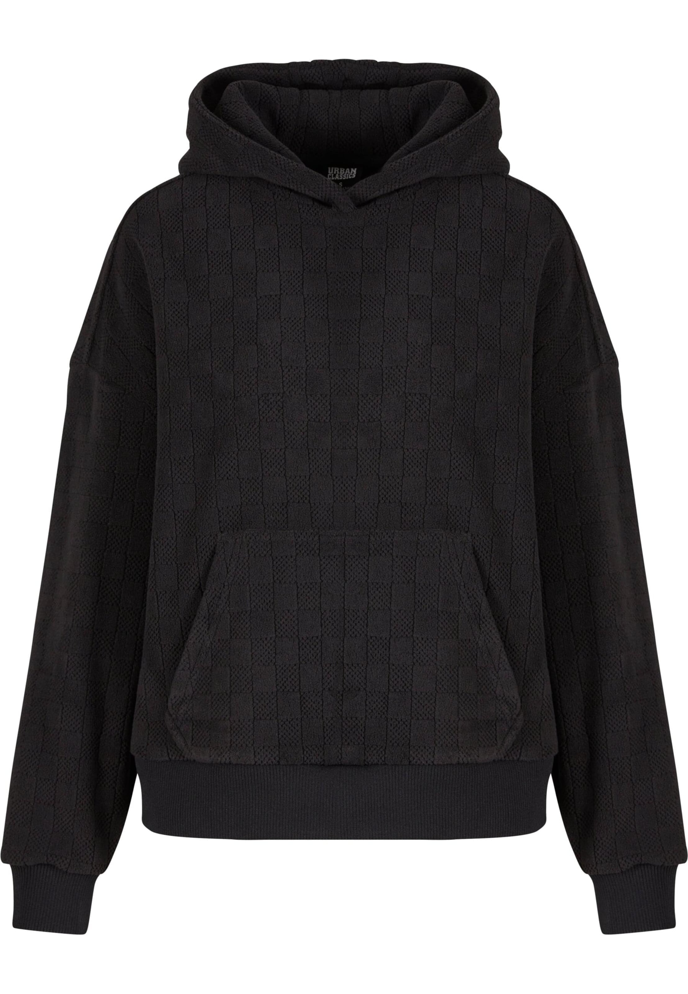 Urban Classics Μπλούζα φούτερ σε μαύρο: μπροστά