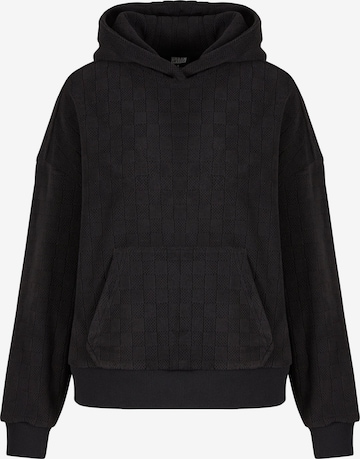 Urban Classics - Sudadera en negro: frente