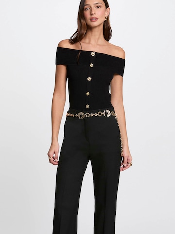 Morgan Trui '251-MDONA' in Zwart: voorkant