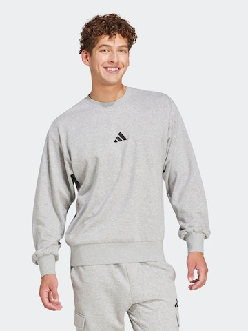 ADIDAS SPORTSWEAR Αθλητική μπλούζα φούτερ 'FEELCOZY' σε γκρι: μπροστά