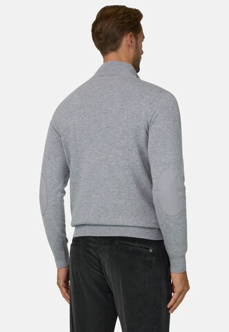 Boggi Milano Pullover in Grau: Rückseite
