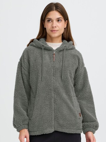 Oxmo - Casaco em moletão ' OXBERINA ' em cinzento