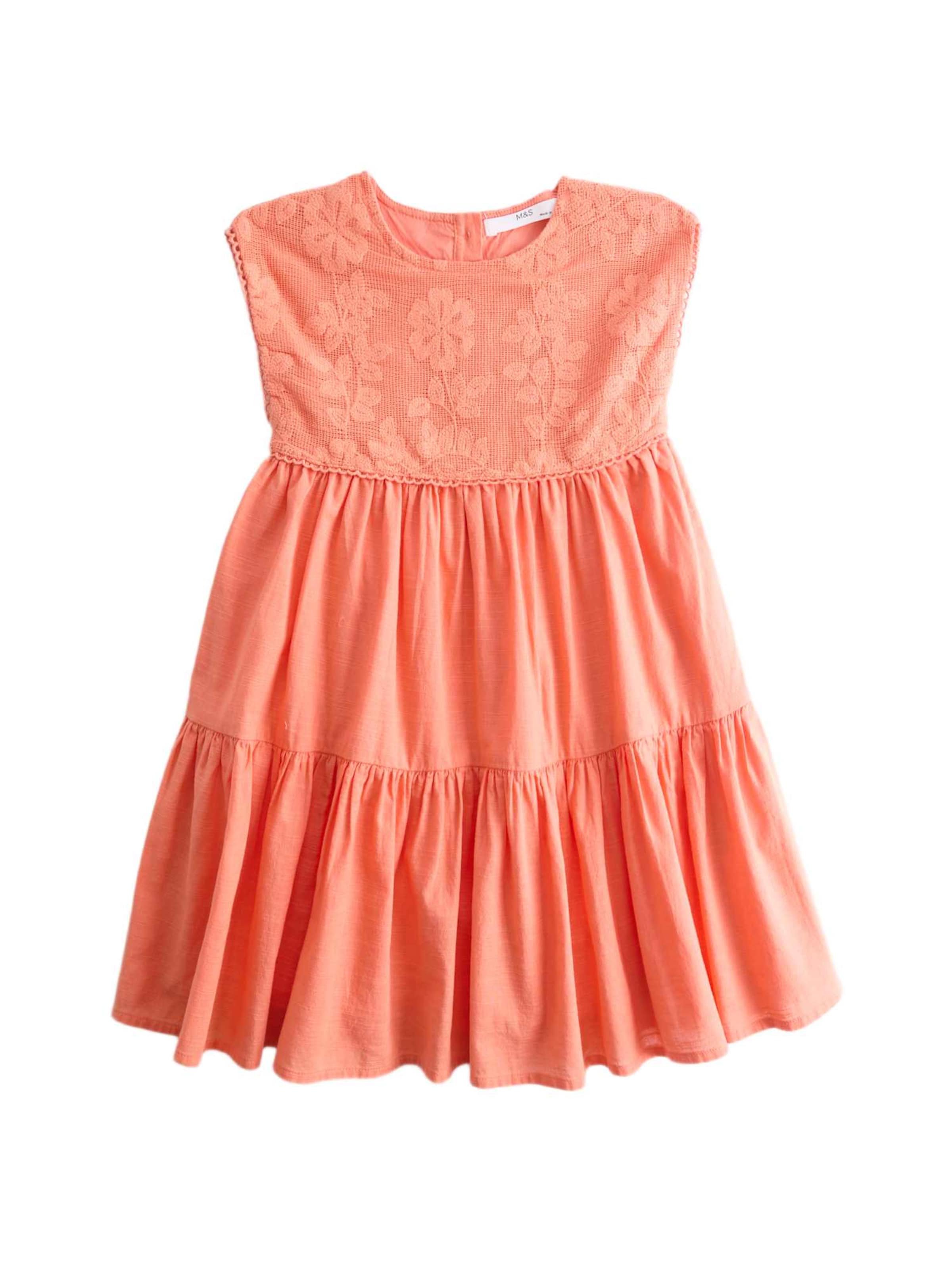 Marks & Spencer Jurk in Oranje: voorkant
