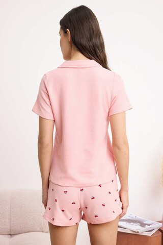 Trendyol Short Pajama Set in Pink