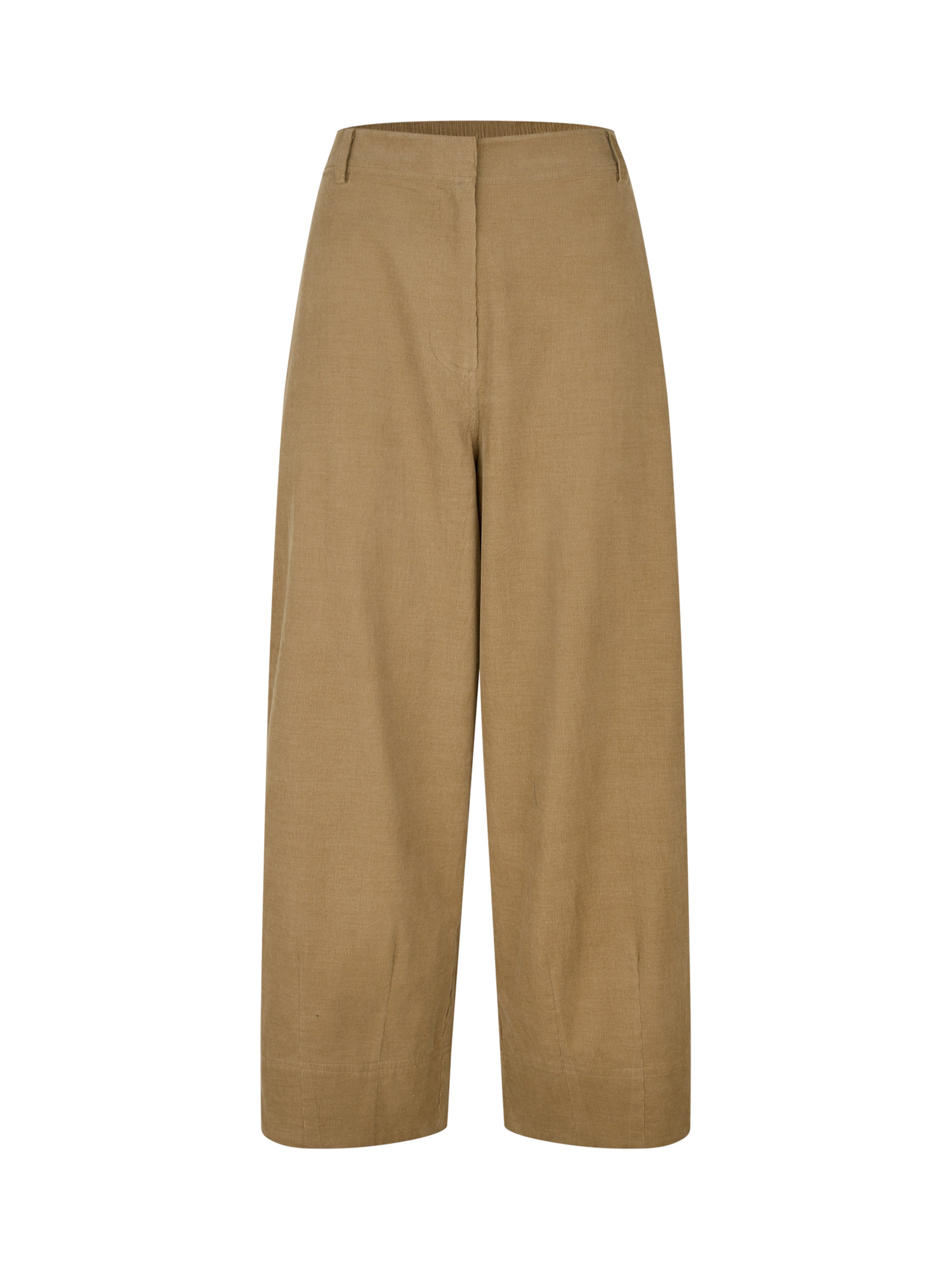 Masai Wide Leg Bukser i brun: forside