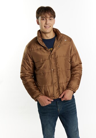 MO Between-Season Jacket 'Mimo' in Brown: front