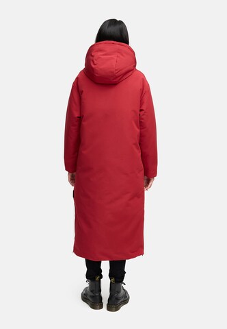 Cappotto invernale 'Schneewächter 14' di NAVAHOO in rosso