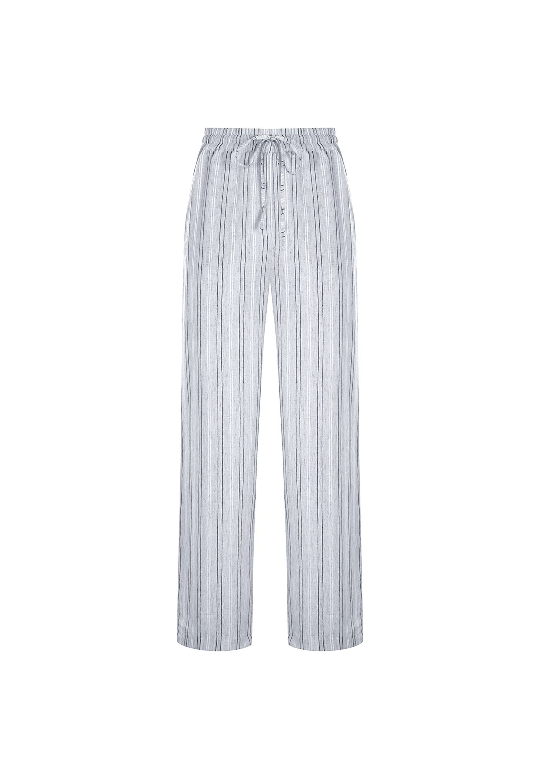 FRESHLIONS Trousers 'Giselle' in Grey: front