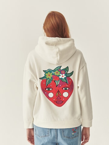 TATUUM - Sudadera en blanco: frente