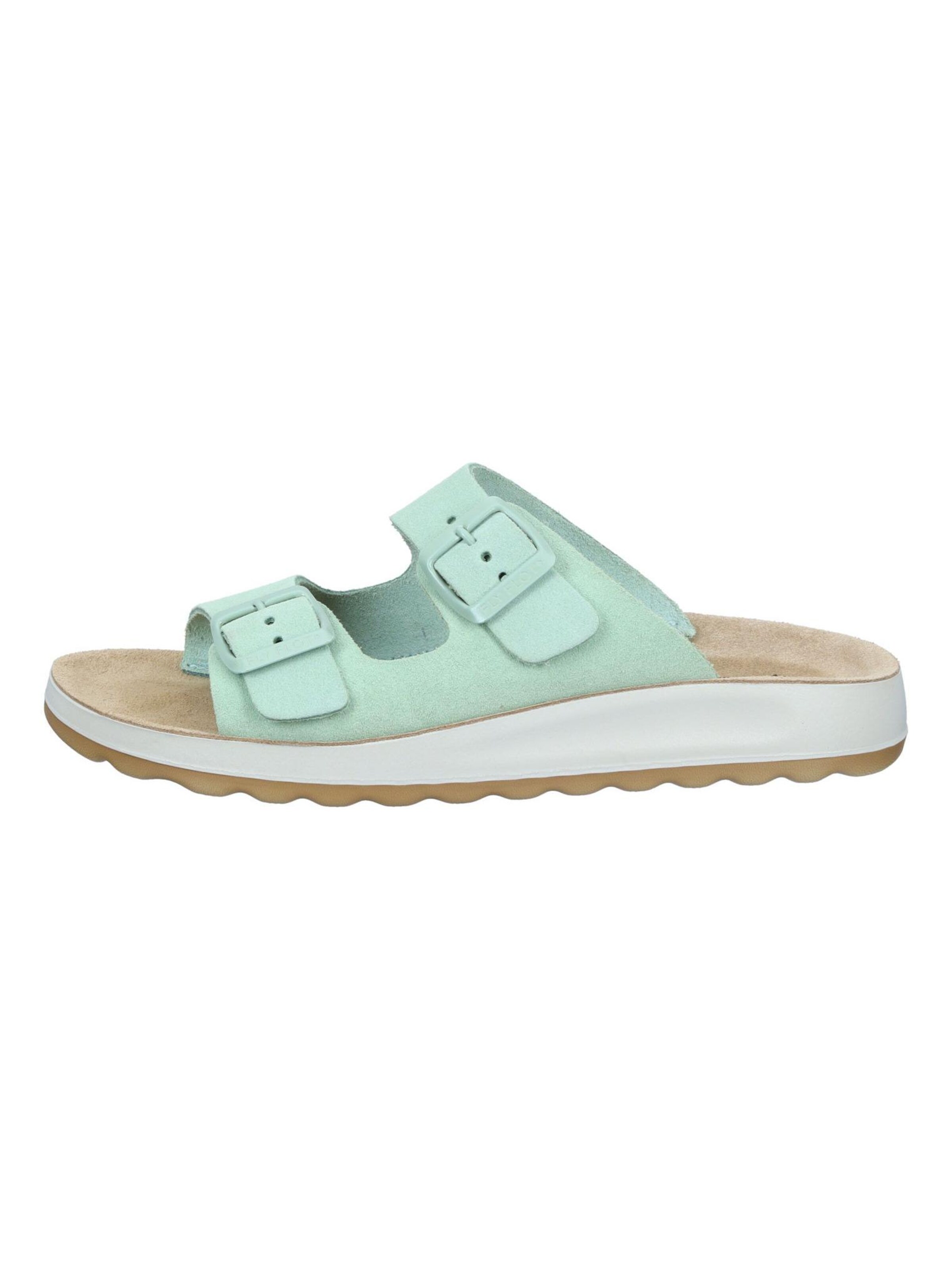 FLY FLOT Mules 'Pantoletten' in Green