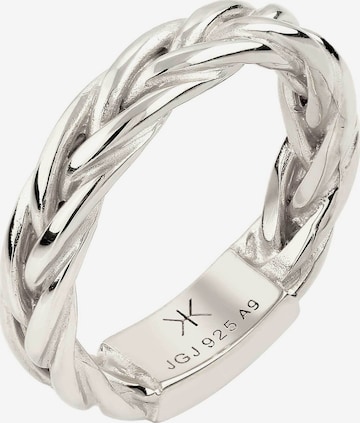 Bague KUZZOI en argent : devant