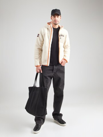 NAPAPIJRI Fleecejacke 'YUPIK' in Weiß