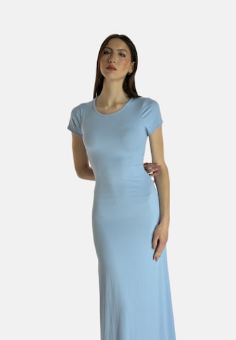 Elara Dress in Blue
