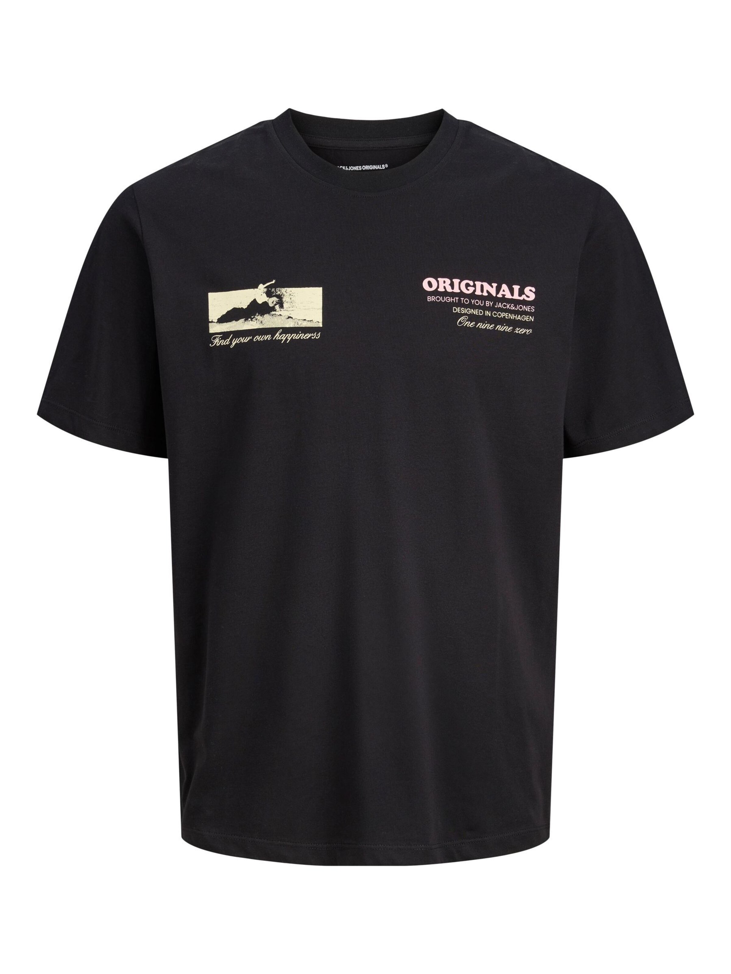 JACK & JONES Bluser & t-shirts i sort: forside