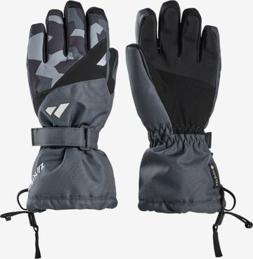 Zanier Athletic Gloves 'LOFER.GTX' in Grey: front