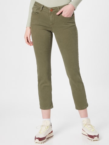 Goldgarn Slim fit Jeans 'Rosengarten I' in Green: front