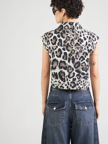Gilet di monari in marrone