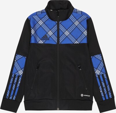 ADIDAS PERFORMANCE Athletic Jacket 'Tiro' in Blue / Black / White, Item view