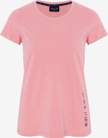 Navigator T-Shirt in Pink: predná strana