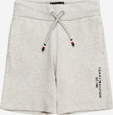 TOMMY HILFIGER Regular Broek 'Essential' in Grijs: voorkant