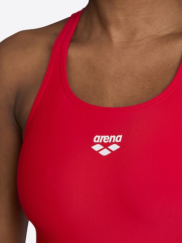 ARENA - Soutien Bustier Fato de banho desportivo 'DYNAMO' em vermelho