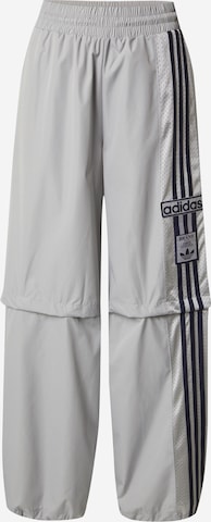 pelēks ADIDAS ORIGINALS Baggy Bikses: no priekšpuses