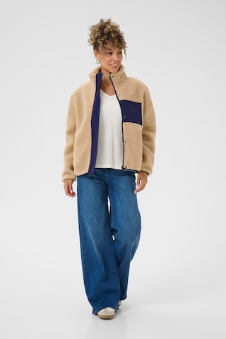 Love Copenhagen Fleece jacket 'Vigga' in Beige