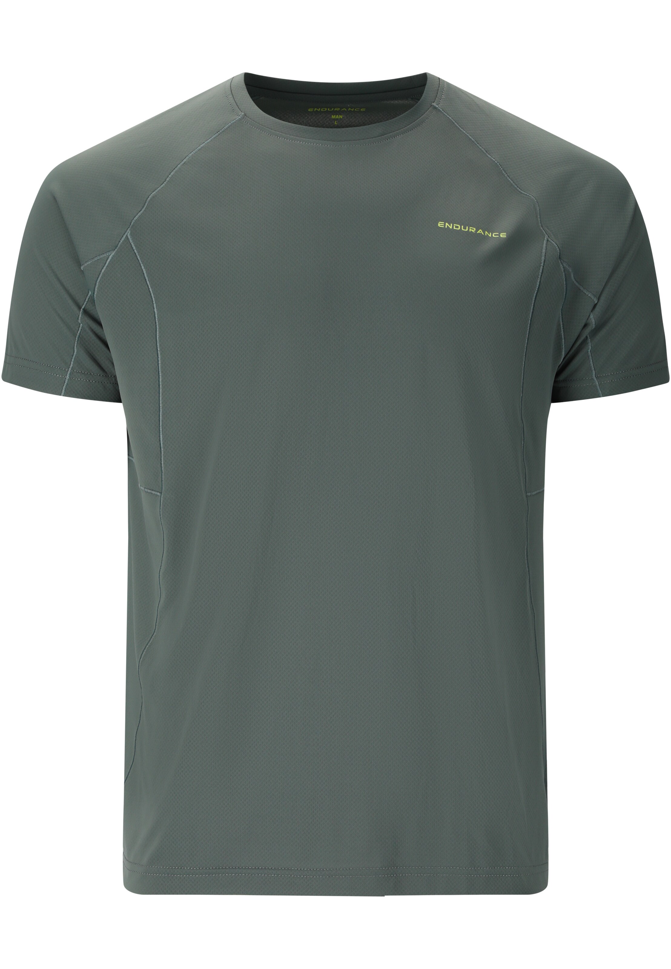 ENDURANCE T-Shirt 'Abia' in Grün: Vorderseite