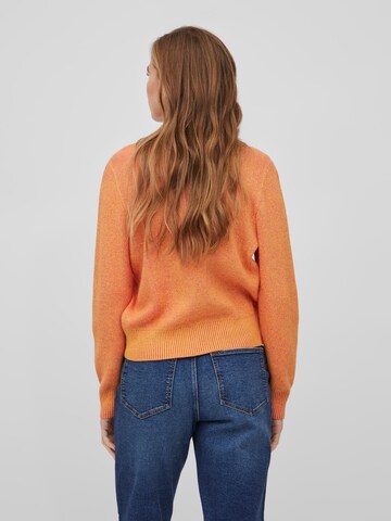 VILA Knit Cardigan 'RIL' in Yellow