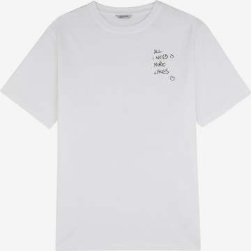 Scalpers Bluser & t-shirts 'Flower' i hvid: forside