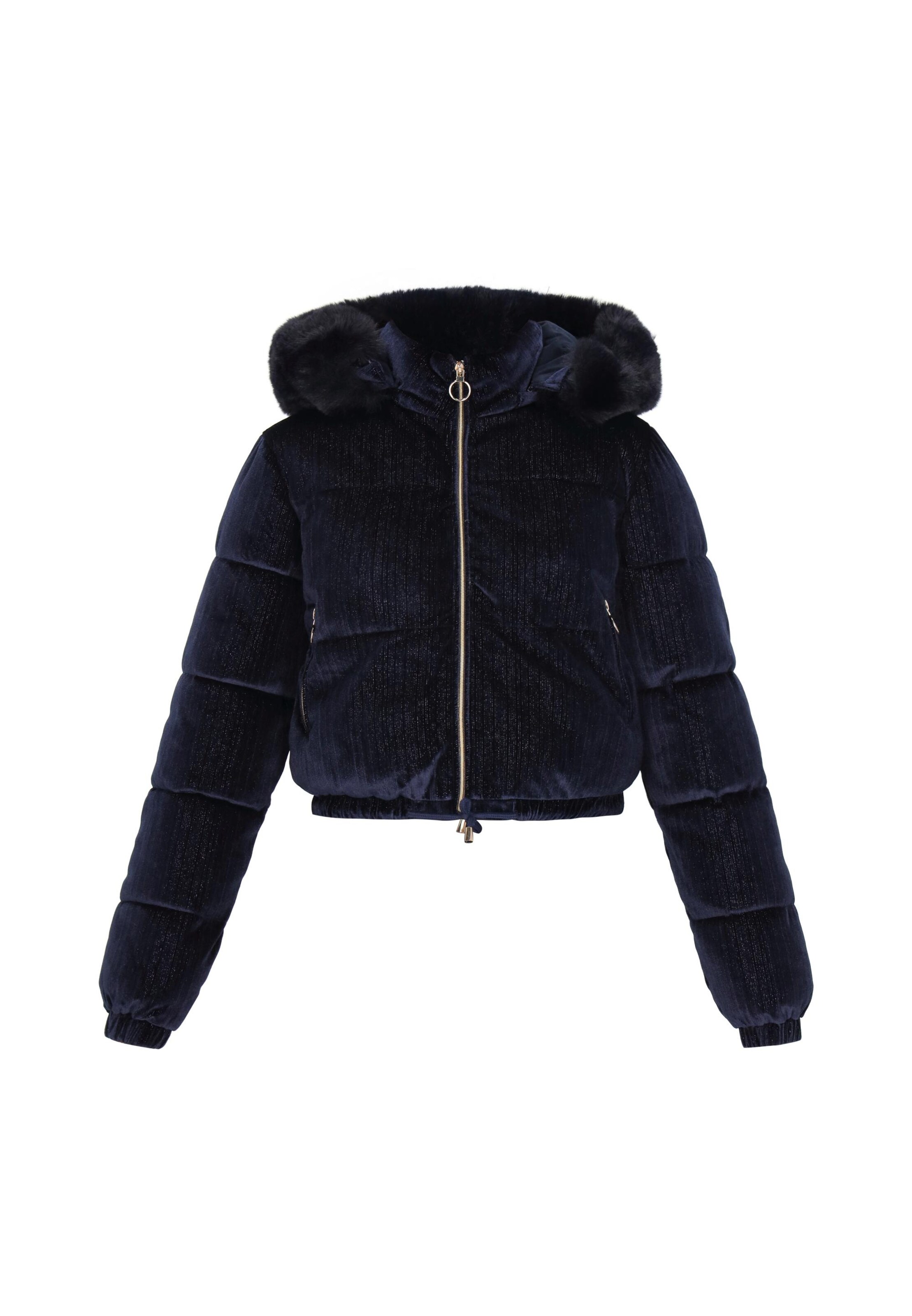 taddy Winter Jacket in Blue: front